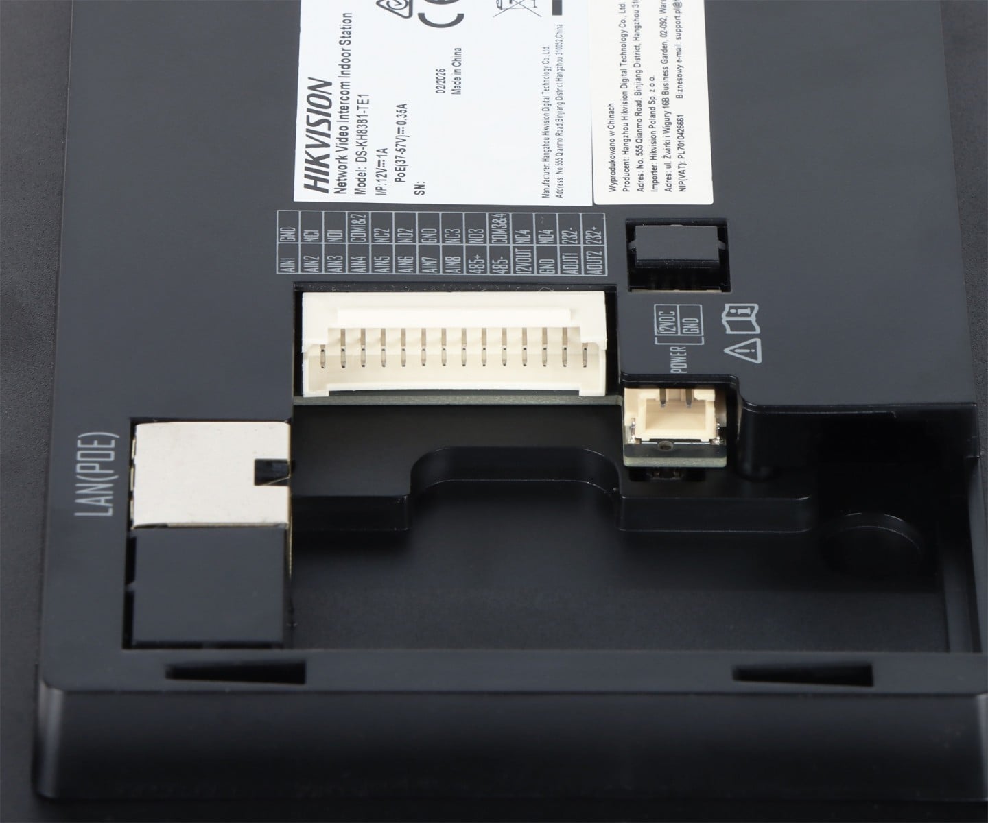 Hikvision DS-KH8381-TE1 Station intérieure série 8