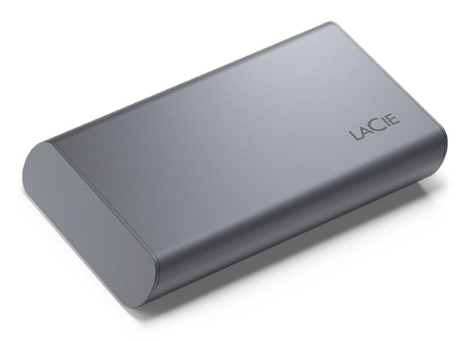 LACIE Mobile SSD 2To Secure USB-C USB 3.0 Space Gray