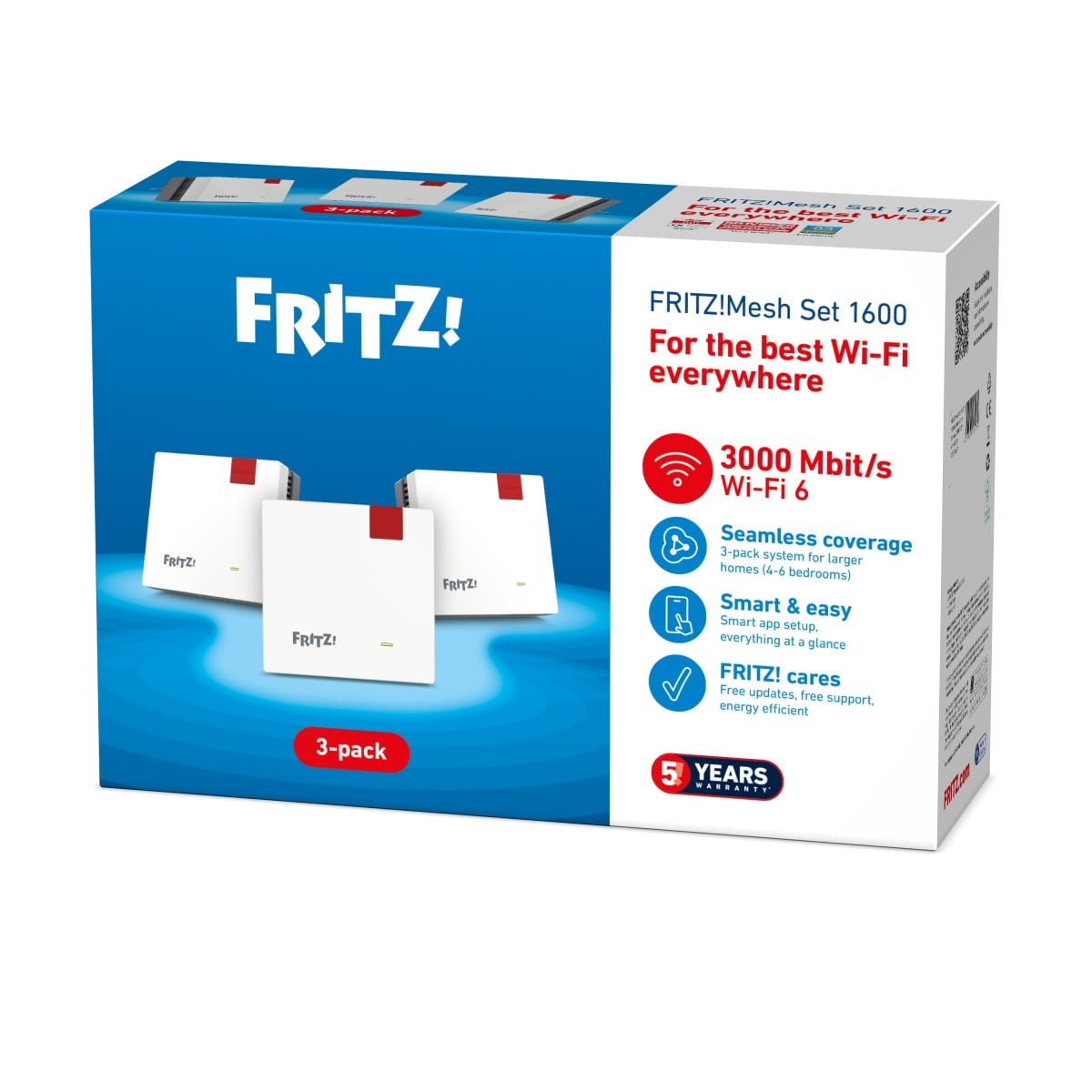FRITZ!Mesh Set 1600 3-pack Edition International