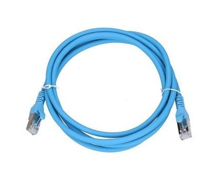 Extralink EX.6563 câble de réseau Bleu Cat6a SF/UTP (S-FTP) Rond
