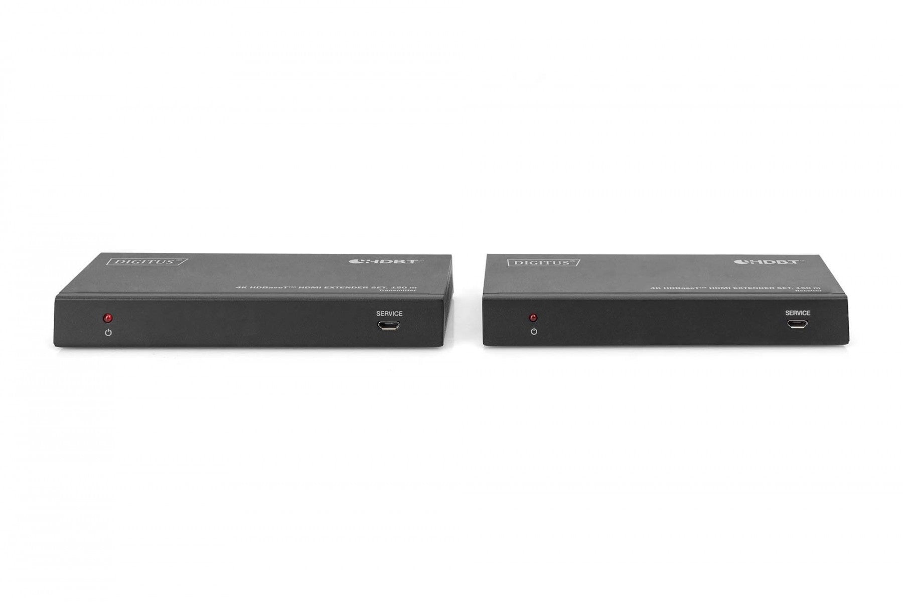 Digitus DS-55508 extension audio/video Émetteur et récepteur AV Noir