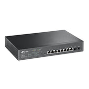 TP-Link JetStream TL-SG2210MP commutateur réseau Géré L2/L2+ Gigabit Ethernet (10/100/1000) Connexion Ethernet, supportant l'alimentation via ce port (PoE) 1U N