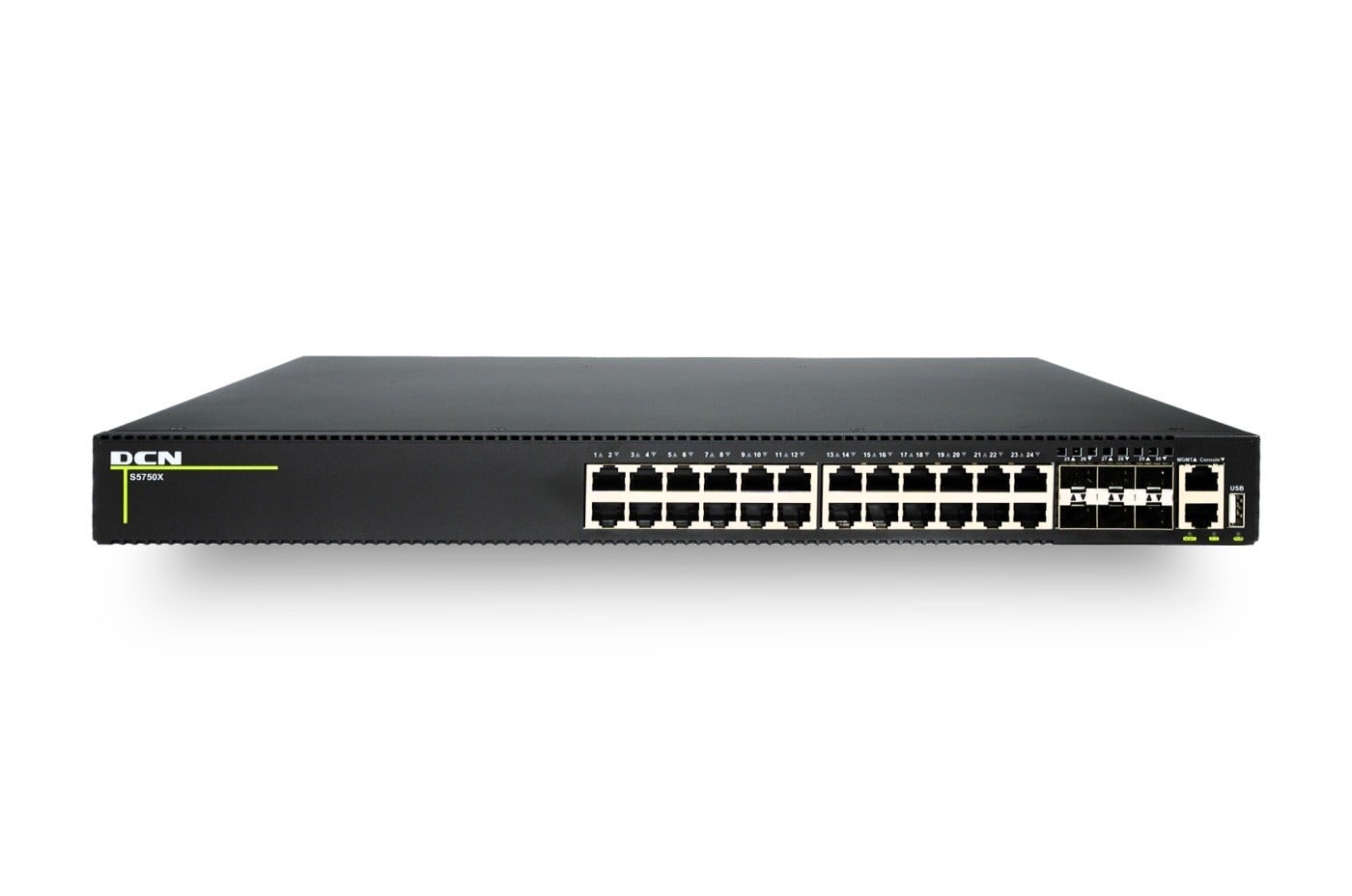DCN Europe S5750X-24T6X-SI 24x10/100/1000Base-T + 6x10GBase-X SFP+