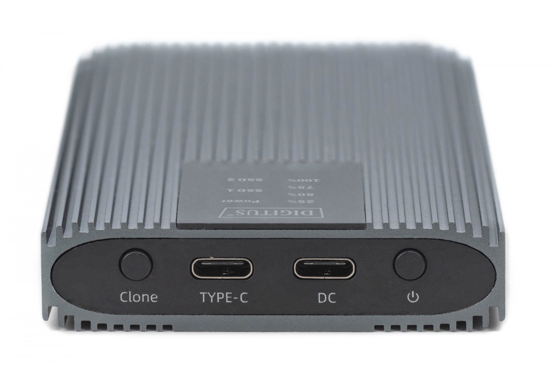 Boîtier/station de clonage USB 3.1 Type-C pour SSD M.2 NVMe 20 Gbps, en aluminium, sans outils
