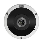 BCS BCS-U-FIP55FWR2 Caméra IP 5MP Fisheye avec WDR, IR 20m et boîtier IP67, IK10