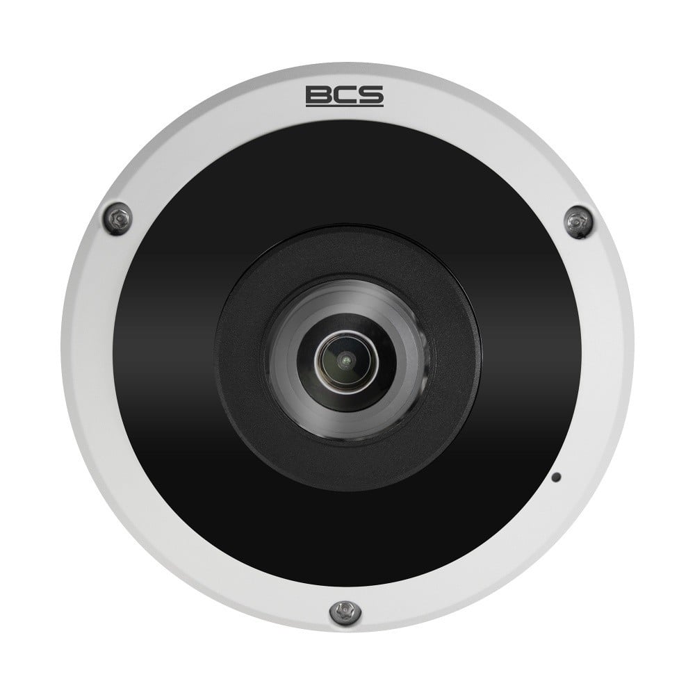 BCS BCS-U-FIP55FWR2 Caméra IP 5MP Fisheye avec WDR, IR 20m et boîtier IP67, IK10