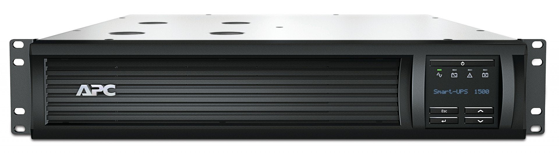 APC Smart-UPS 1500VA LCD RM UPS Rack AC 230V 1000Watt 1500VA Ethernet RS-232 USB oc 4 2U BK with APC UPS Network Management Card