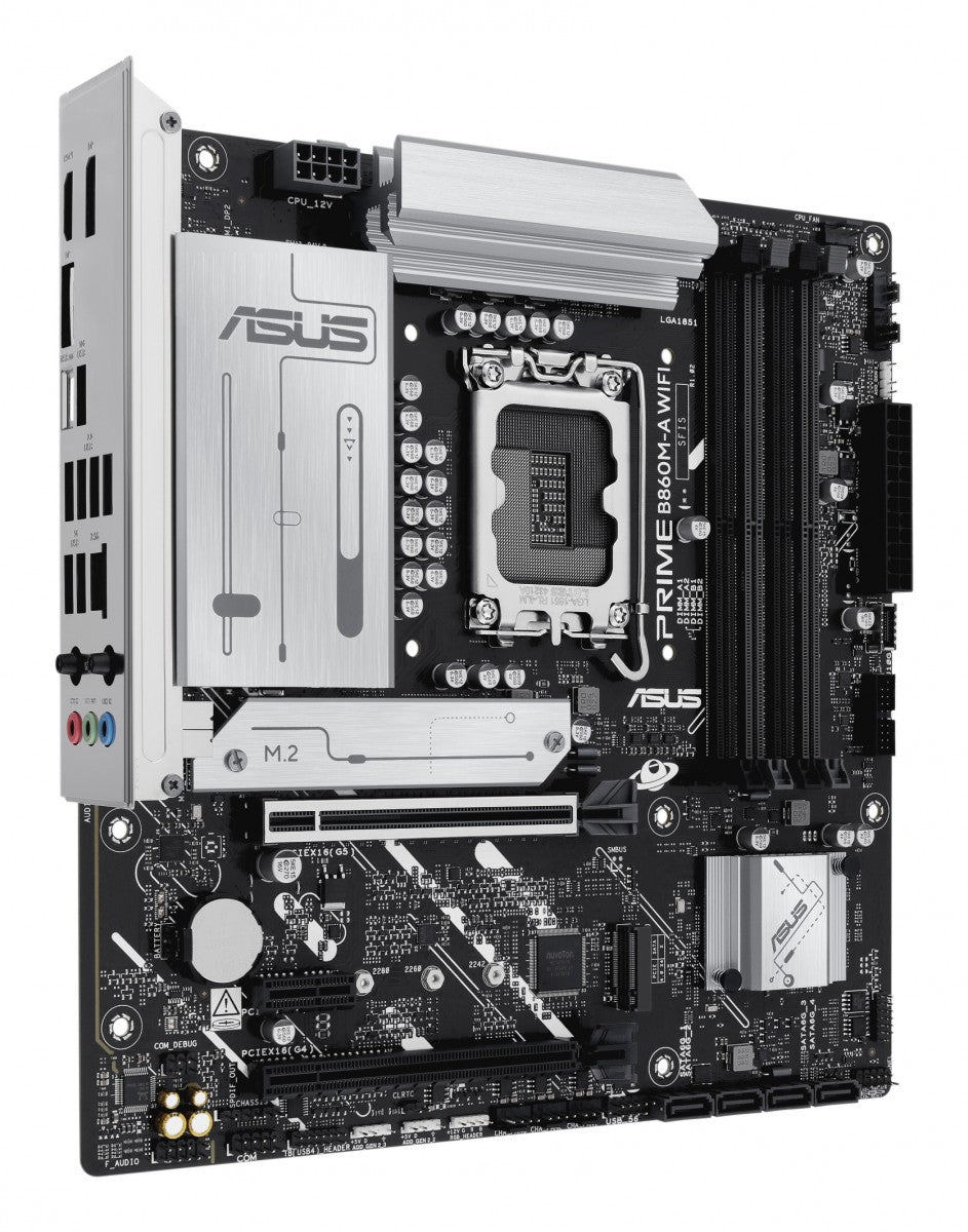 ASUS PRIME B860M-A WIFI LGA1851 DDR5 micro ATX MB 1xHDMI 2xDP 2xM.2 4xSATA