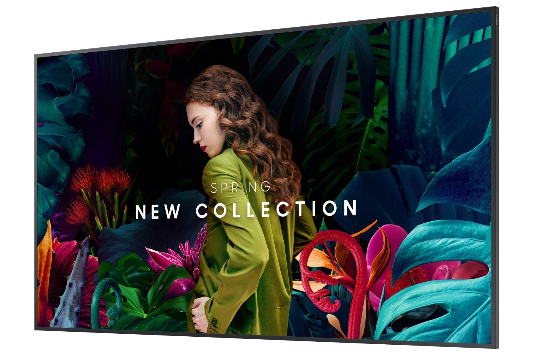 "Samsung QB65C-N Écran plat de signalisation numérique 165,1 cm (65"") LED 350 cd/m2 4K Ultra HD Noir Intégré dans le processeur Tizen 7.0 16/7"