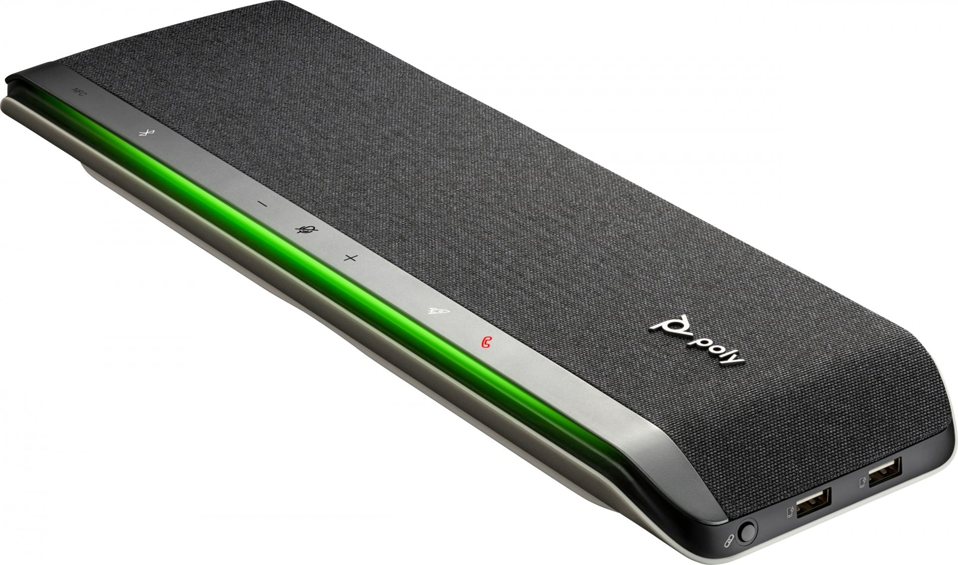 HP Poly Sync 60 Speakerphone haut-parleur Téléphone mobile / PC USB/Bluetooth Argent