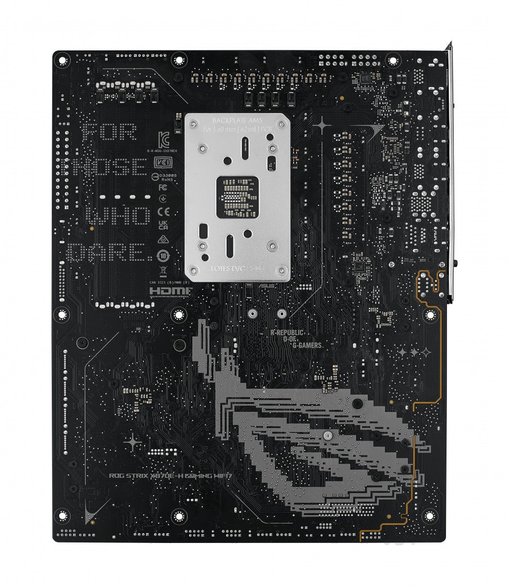 ASUS ROG STRIX X870E-H GAMING WIFI7 ATX AM5 DDR5 Motherboard 2xUSB4 1xHDMI