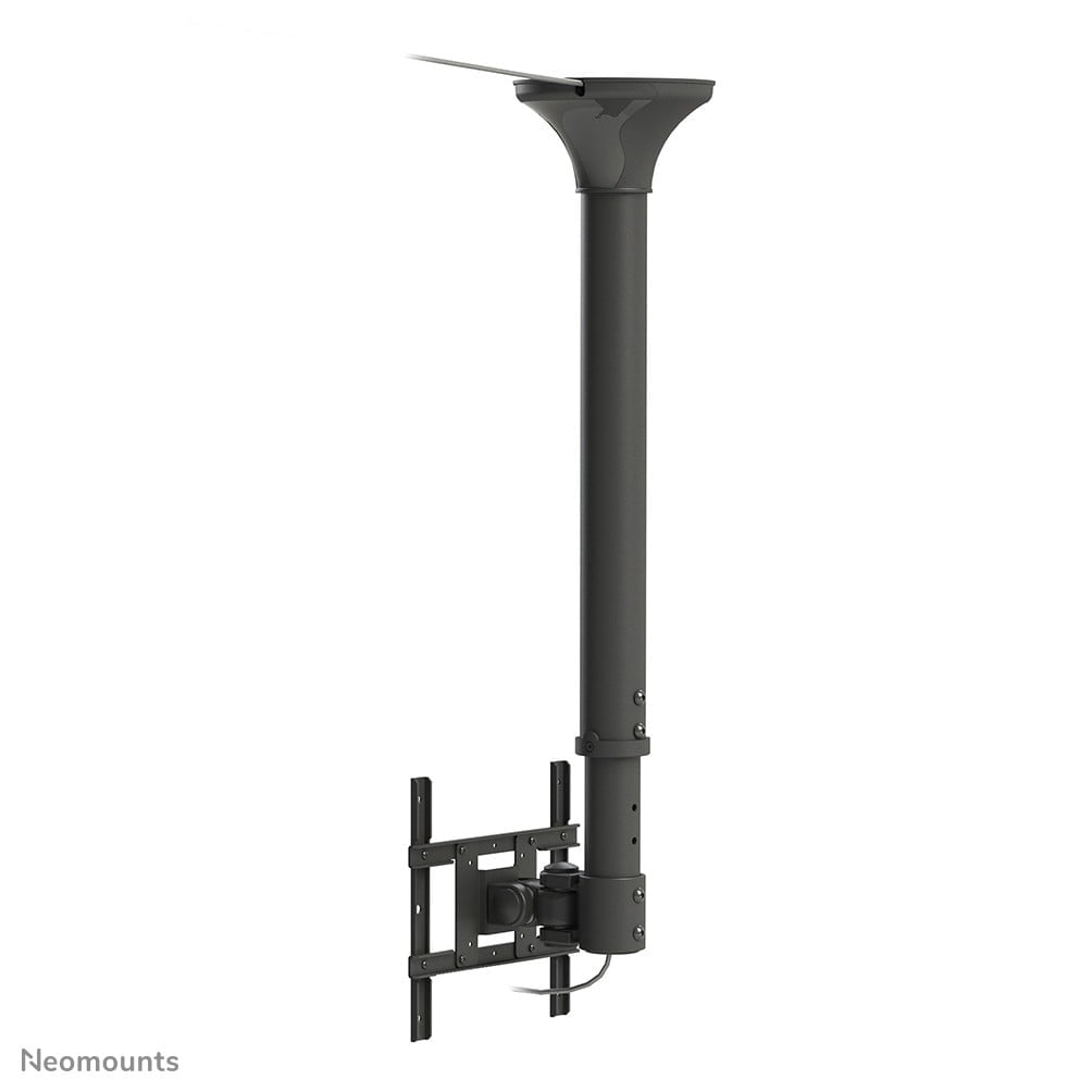NEOMOUNTS FPMA-C200BLACK Support de plafond pour écran de 10-40p - h 64-104 cm