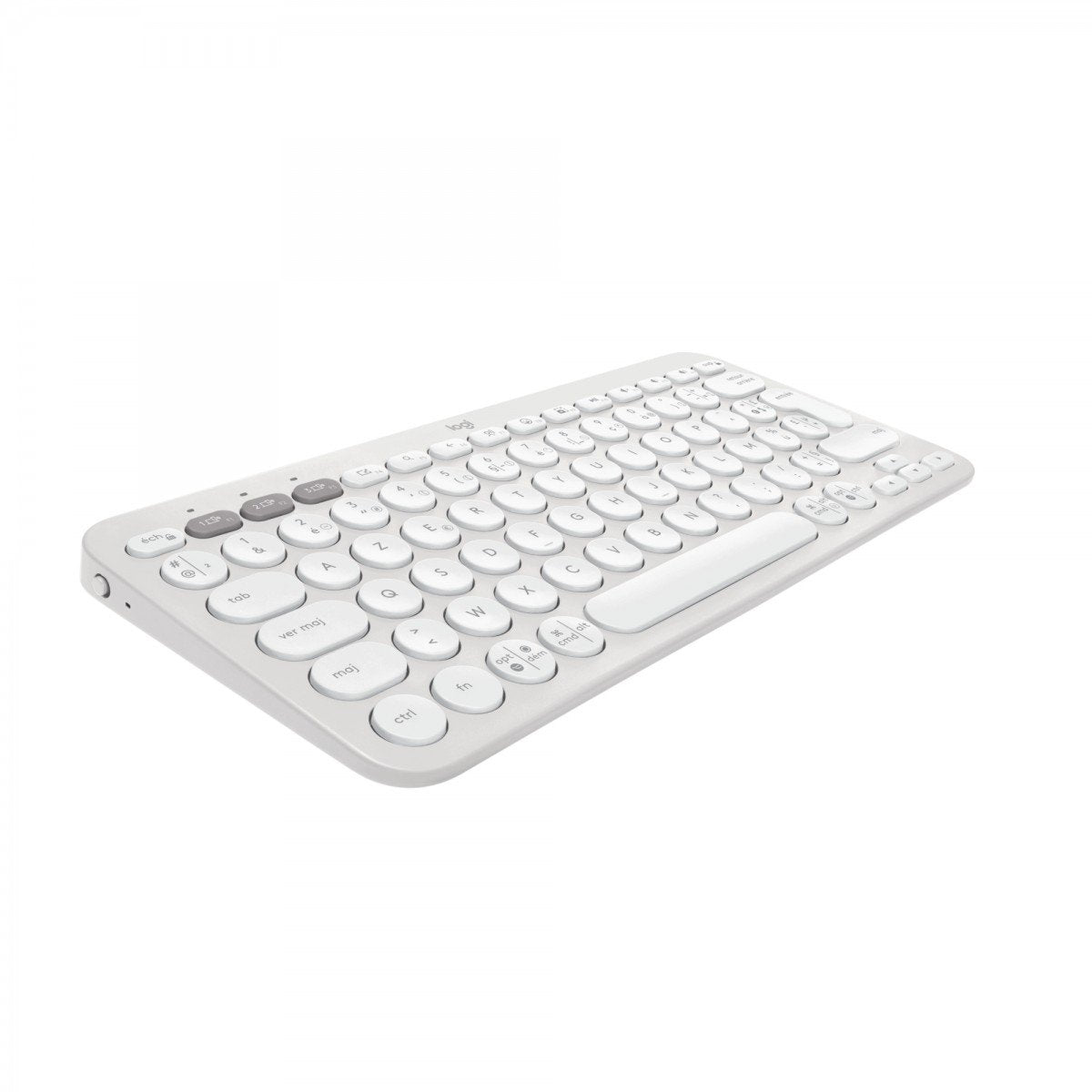 Logitech 920-011852 clavier Universel Bluetooth QWERTY US International Blanc