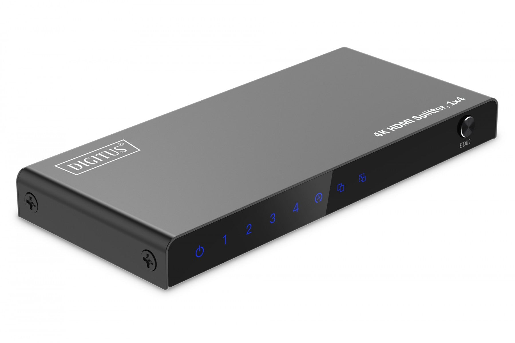 Répartiteur HDMI 1x4, 4K/60Hz UHD avec HDR, 18 Gbps, HDCP 2.2, EDID
