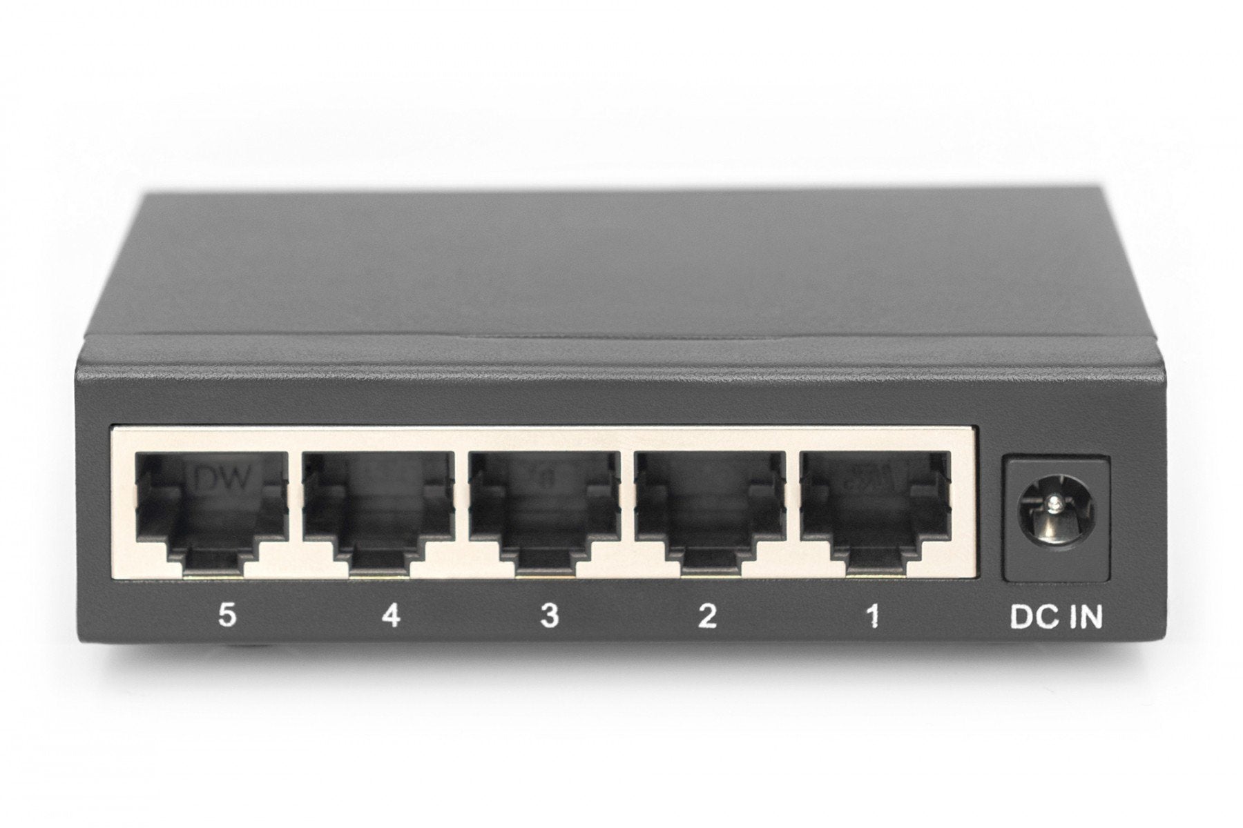 Switch non géré 5 ports Gigabit Ethernet 10/100/1000 Mini Boîtier Métallique