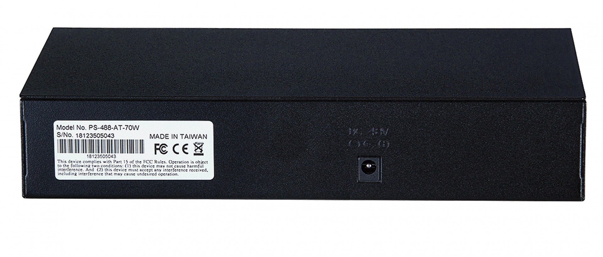 Intellinet 560764 Commutateur 10/100 8 ports 8PoE ATAF