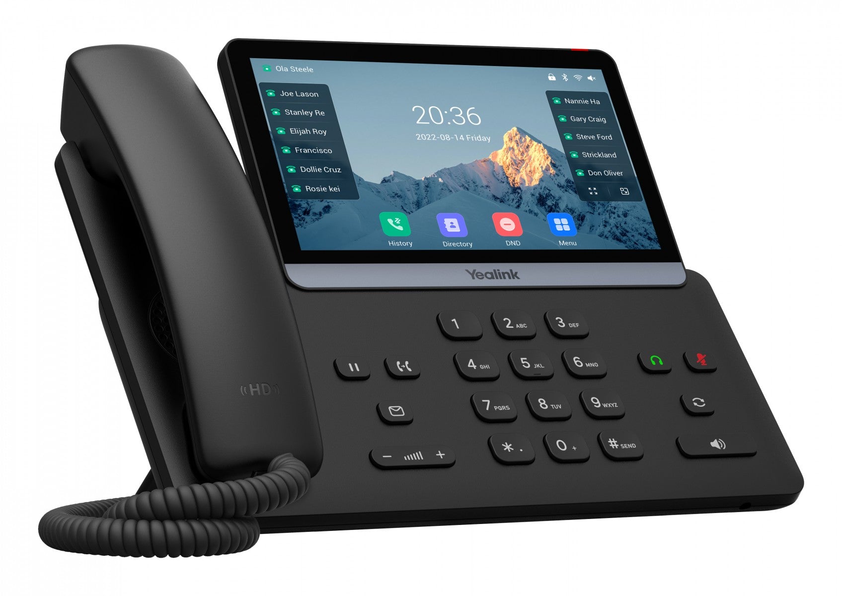 Téléphone IP SIP Yealink T77U (Wi-Fi)