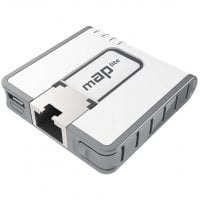 Mikrotik mAP lite Blanc Connexion Ethernet, supportant l'alimentation via ce port (PoE)