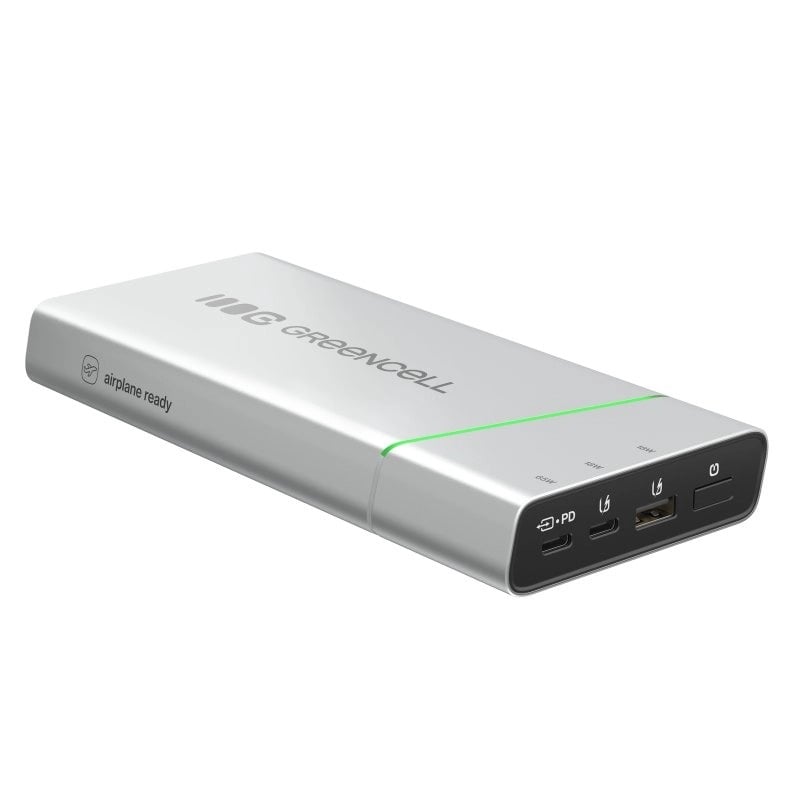 Green Cell PowerPlay Pro Powerbank 20800mAh 65W – charge rapide, PD, Ultra Charge, fabriqué en Pologne