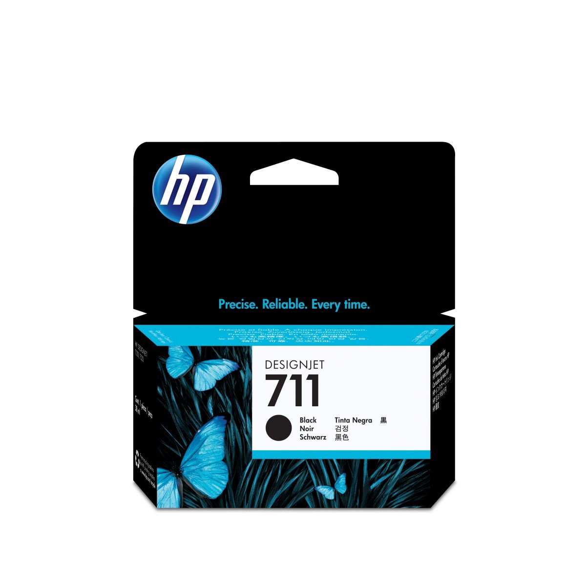 HP 711 original Ink cartridge CZ129A black standard capacity 38ml 1-pack