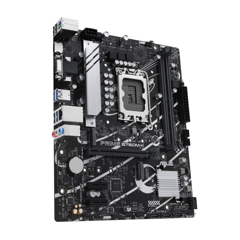 ASUS PRIME B760M-K LGA 1700 2xDDR5 microATX 4xSATA MB 1xHDMI 2.1 1xD-Sub 2xM.2