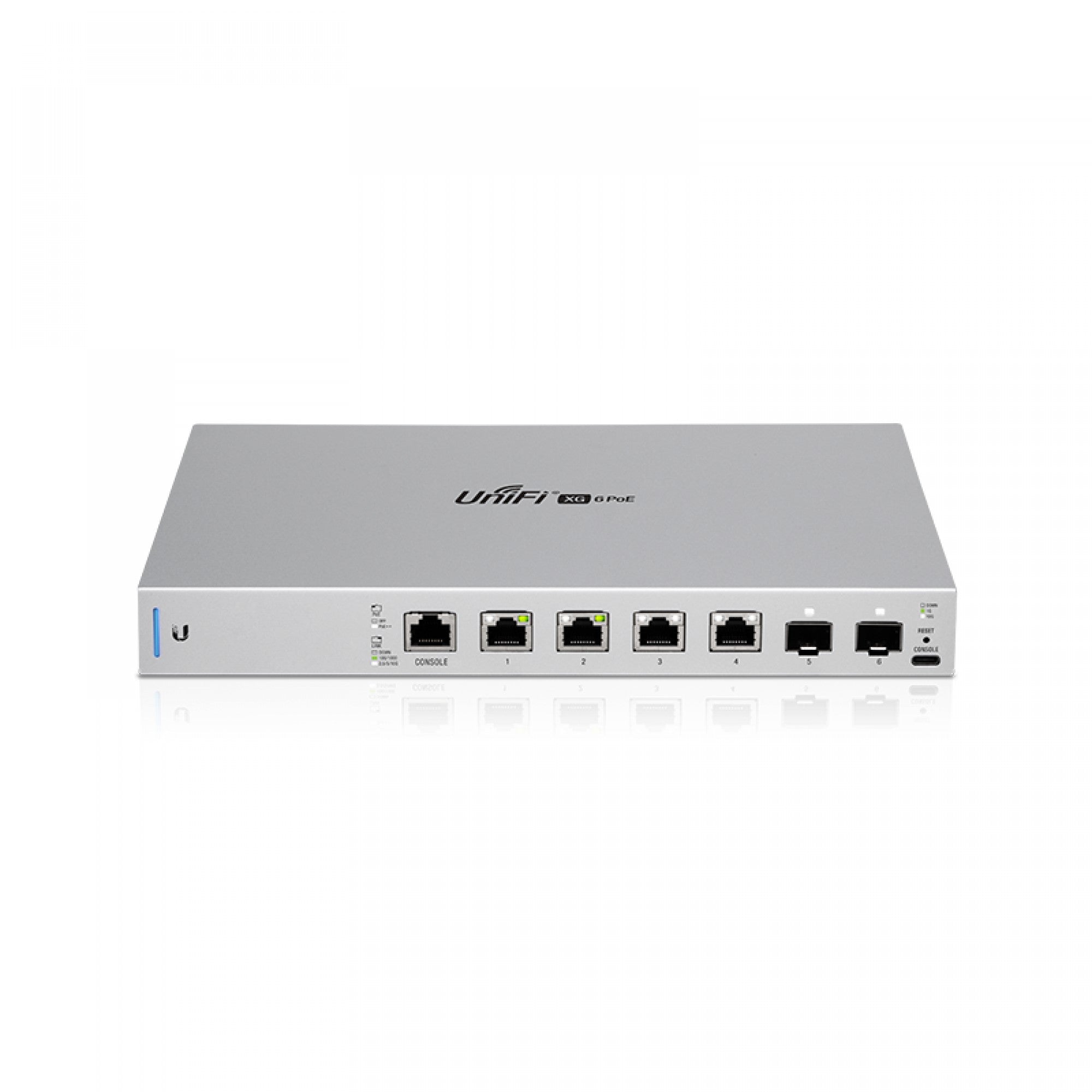 Ubiquiti Networks UniFi US-XG-6POE commutateur réseau Géré 10G Ethernet (100/1000/10000) Connexion Ethernet, supportant l'alimentation via ce port (PoE) 1U Gris
