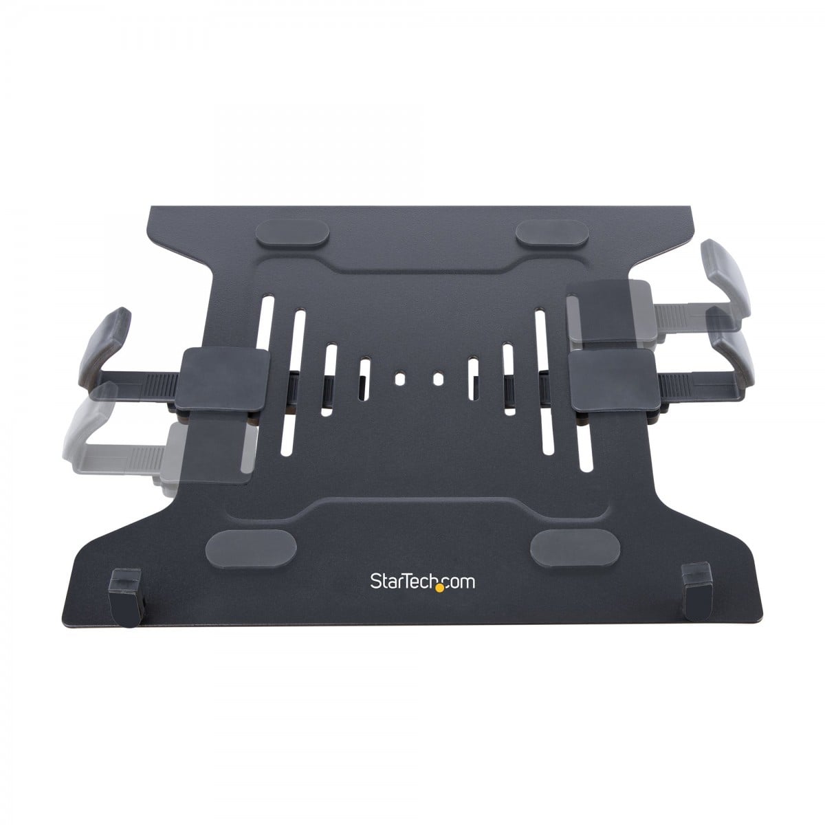Monitor Arm with Laptop Tray Adjustable