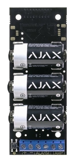 Ajax Systems 38184.18.NC1 Ajax Transmitter Jeweller - module d'intégration pour capteurs filaires