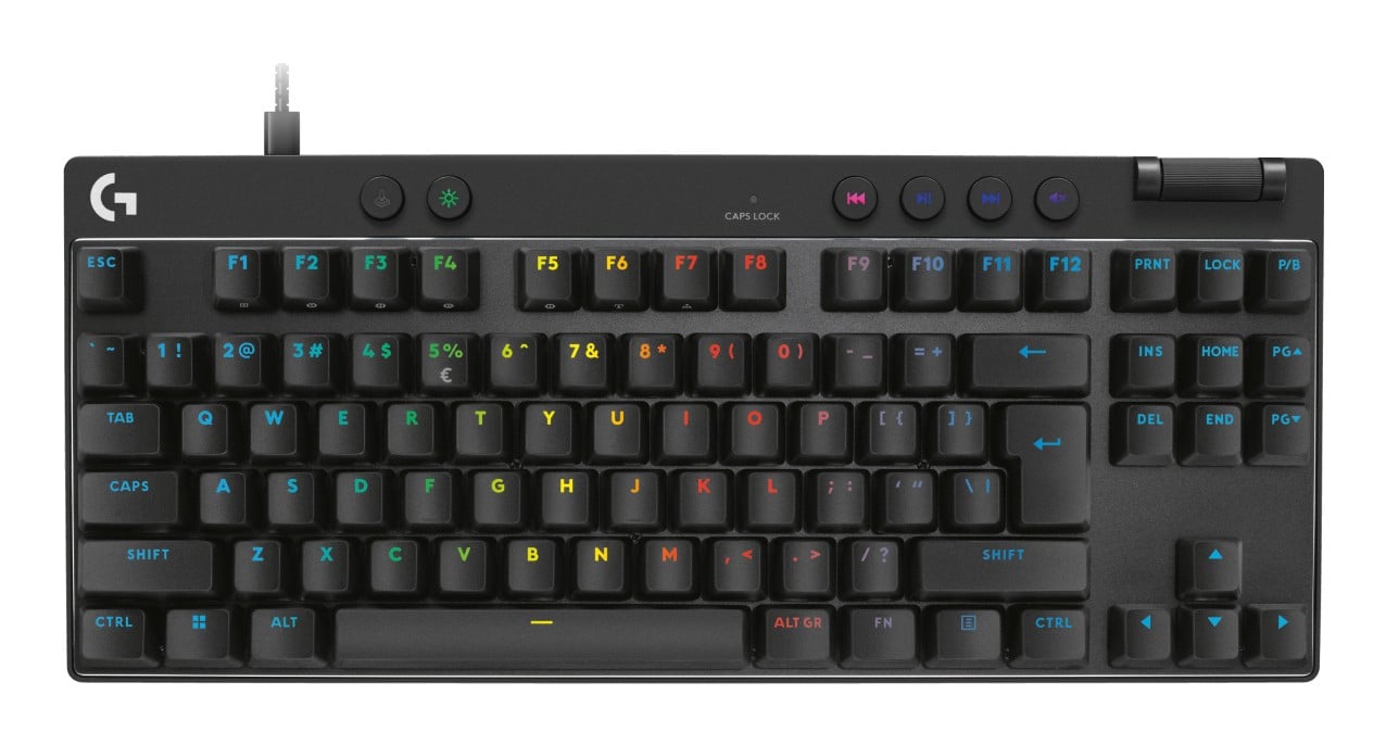 Clavier de jeu Logitech 920-013233 G Pro X TKL Rapid Noir