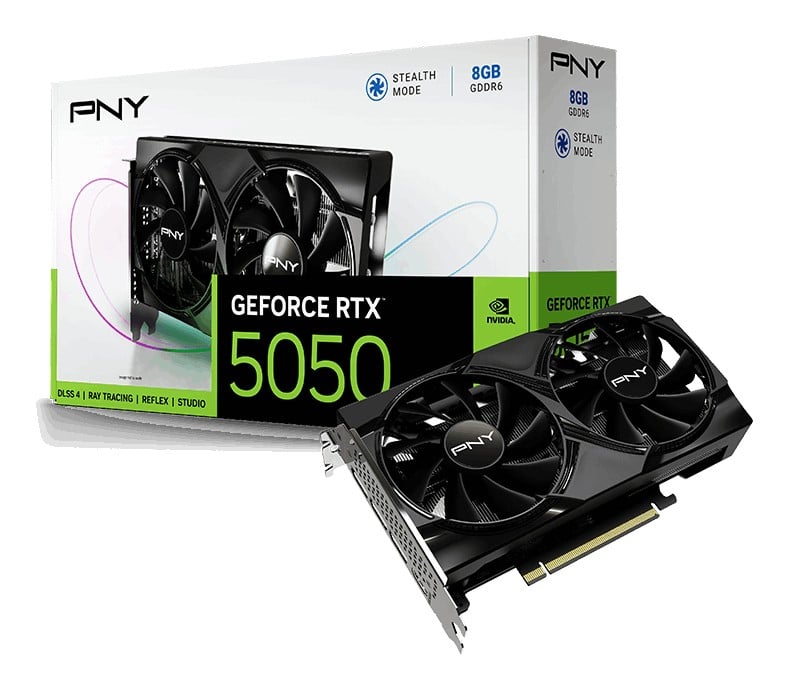 PNY GEFORCE RTX 5050 8GB Dual Fan