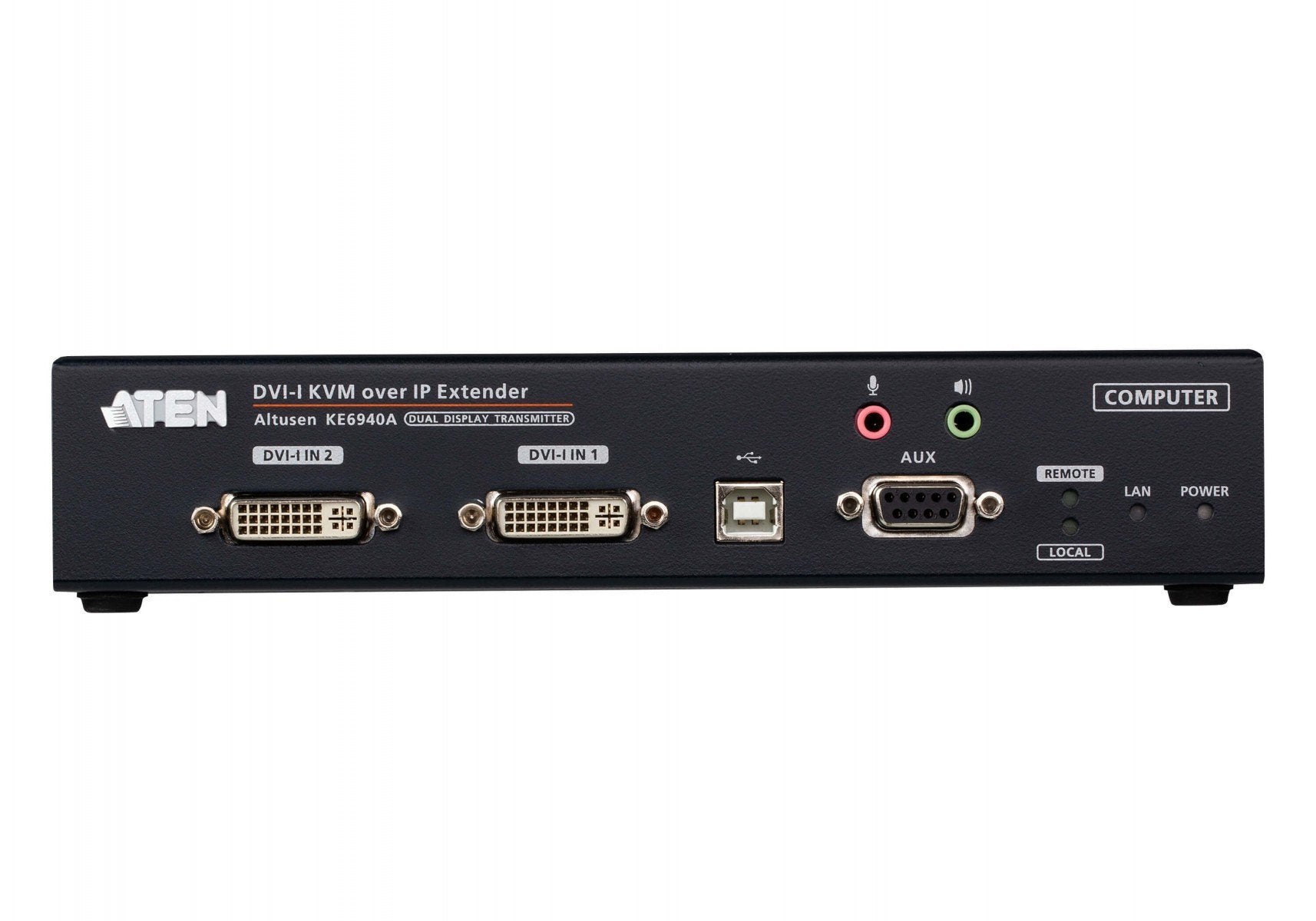 ATEN PREMIUM KE6940AT EMET PROL. KVM DOUBLE DVI/USB  IP/SDP