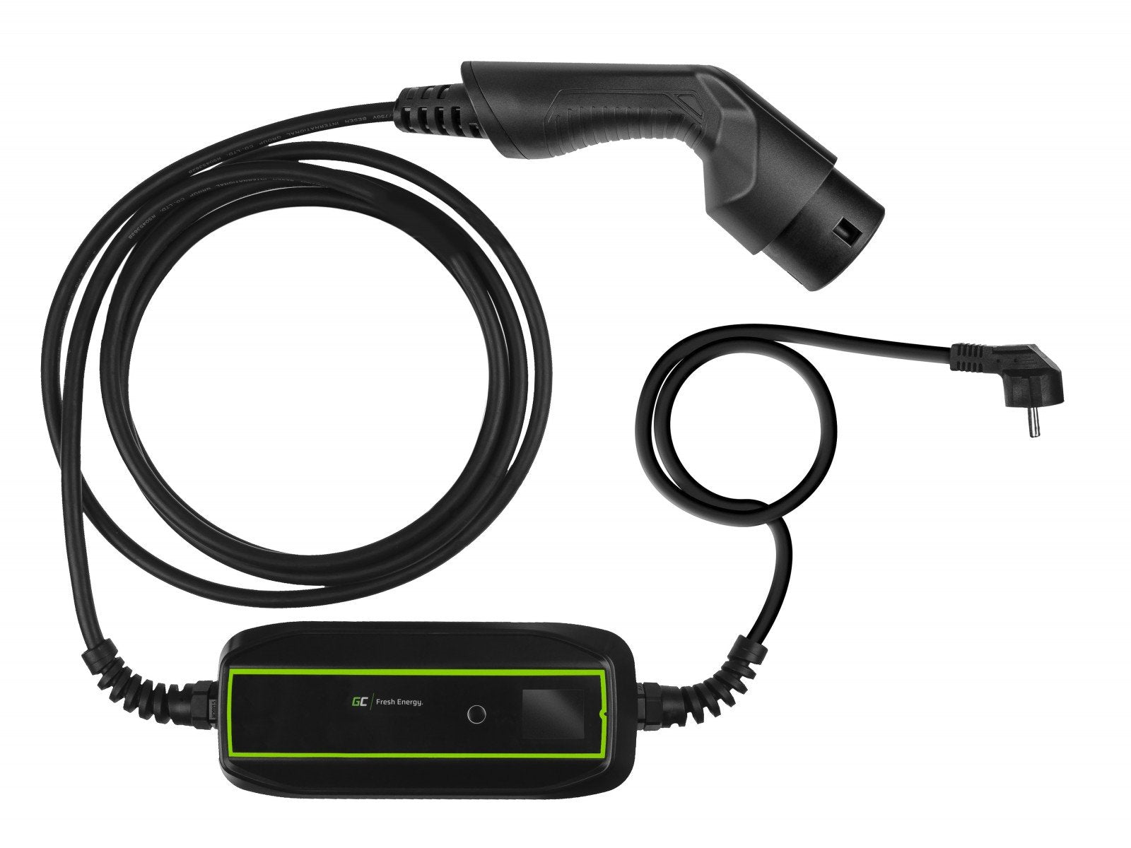 Green Cell EV16 borne de chargement de véhicules électriques Noir 1 Écran integré LCD