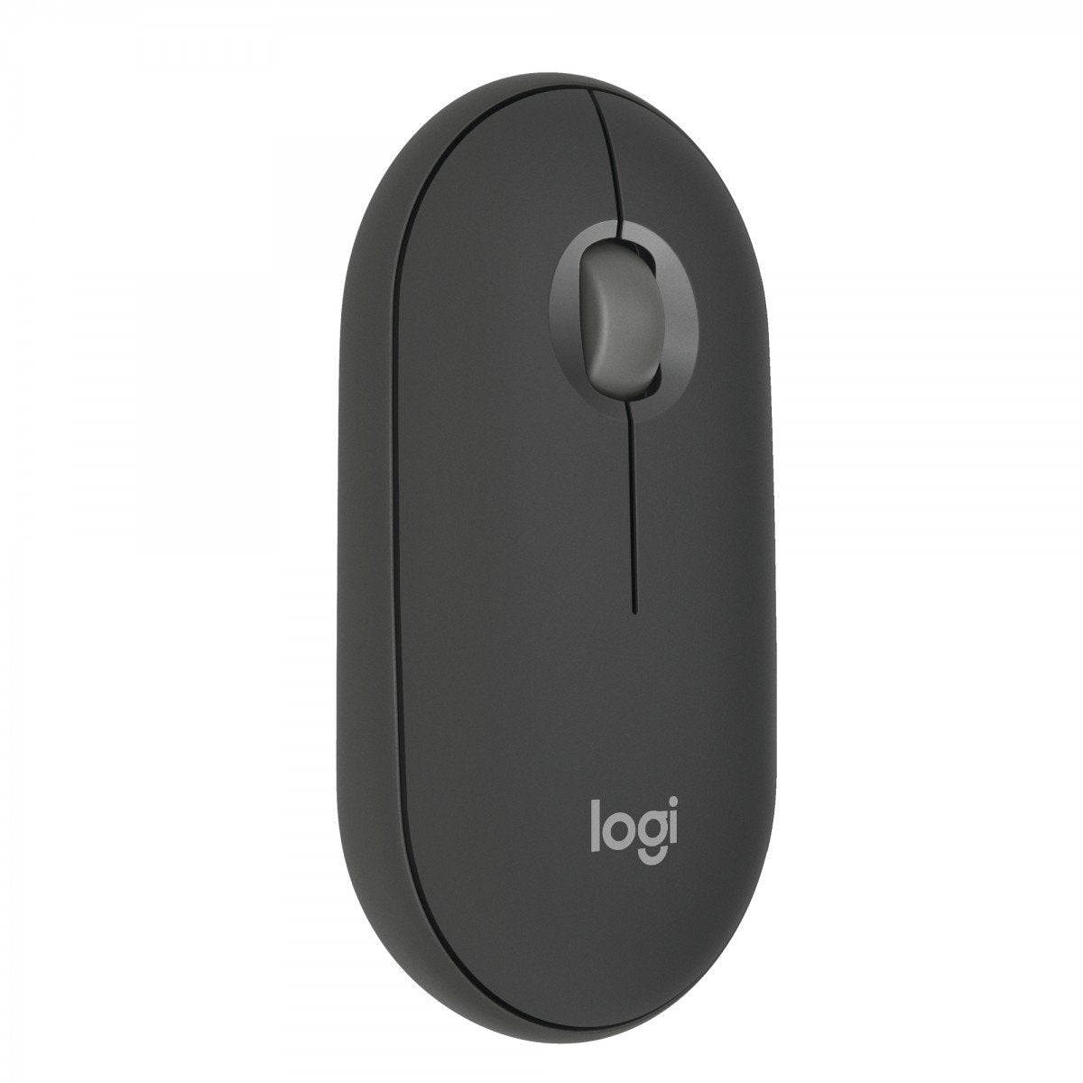 LOGITECH Pebble Mouse 2 M350s Mouse optical 3 buttons wireless Bluetooth 5.2 LE tonal graphite