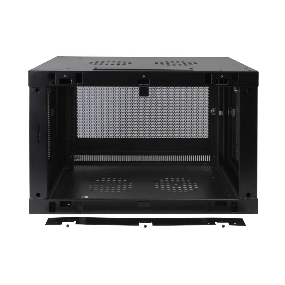 EATON TRIPPLITE 9U Wall Mount Rack Enclosure Server Cabinet w/ Door & Side Panels Rack cabinet wall mountable Black 9U 19
