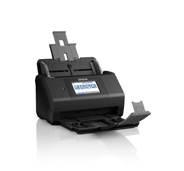 EPSON WorkForce ES-580W Document scanner Contact Image Sensor CIS Duplex 600x600dpi 35ppm ADF 100sheets 4000scans/d USB Wi-Fi