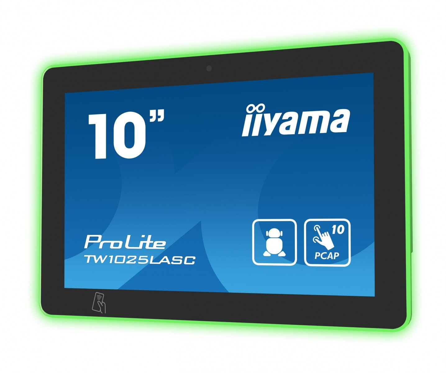 "iiyama TW1025LASC-B1PNR PC Panel LCD 10,1"" avec Android et PoE Écran Tactile Capacitif Projetté Sans Bord 10 Points 1280x1440"