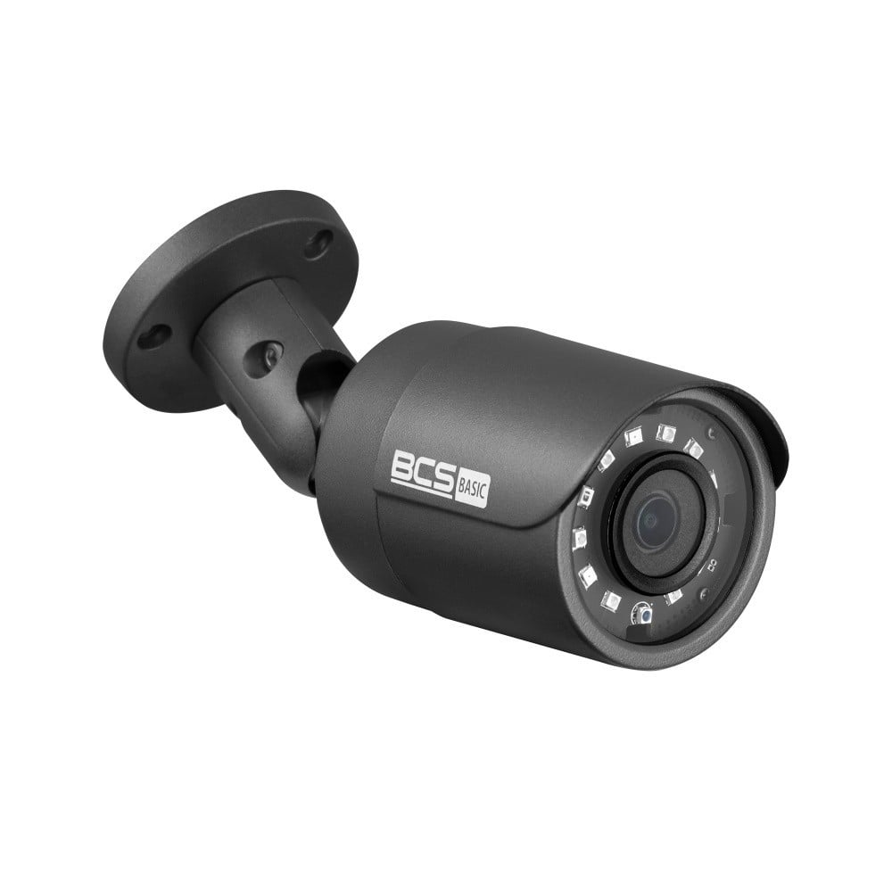 BCS BCS-B-MT82800 Caméra tubulaire analogique 8MP avec boîtier IP66 et IR 30m