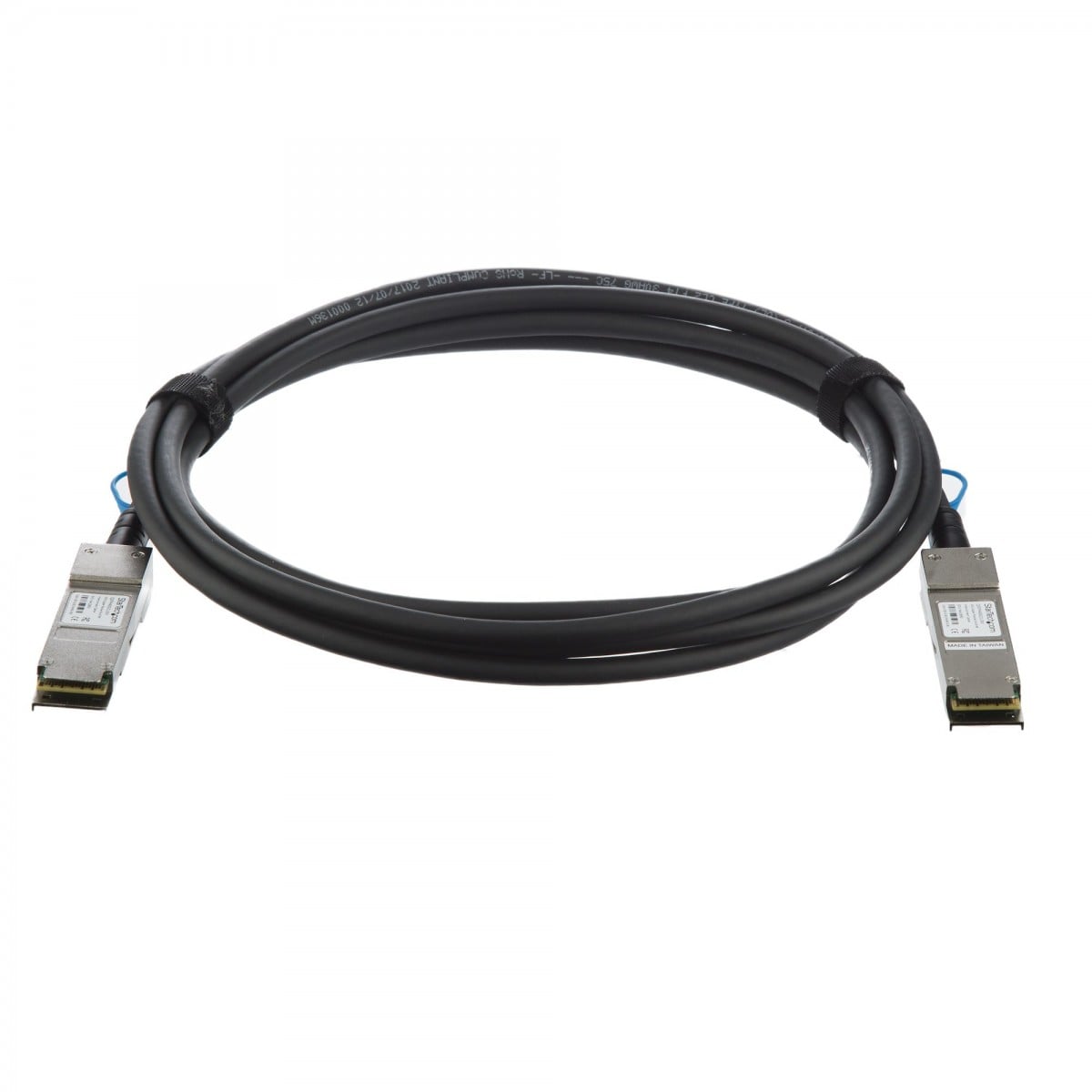 StarTech.com QSFPH40GCU3M câble InfiniBand et a fibres optiques QSFP+ Noir