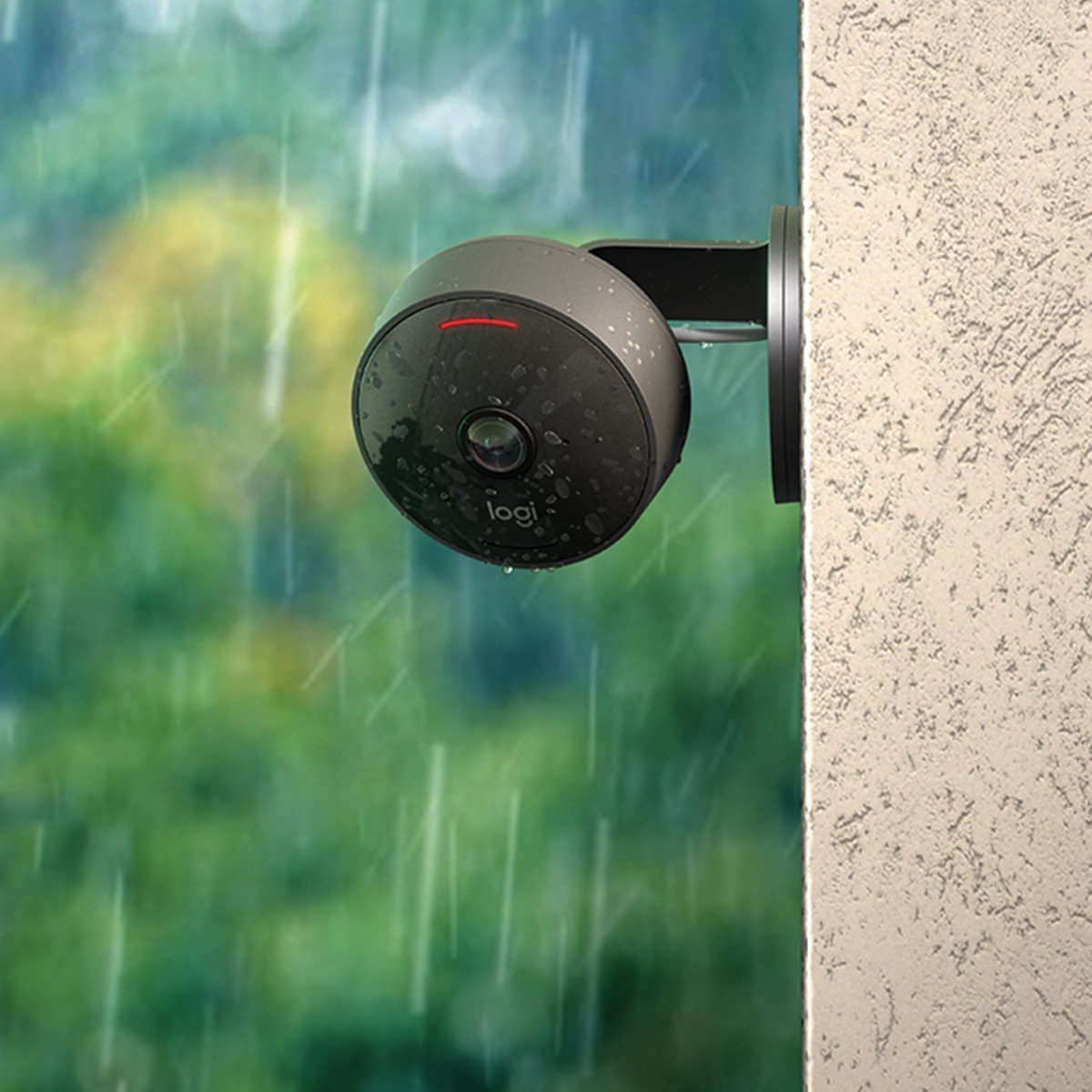 LOGITECH Circle View Network surveillance camera outdoor indoor weatherproof colour Day and Night 1920 x 1080p