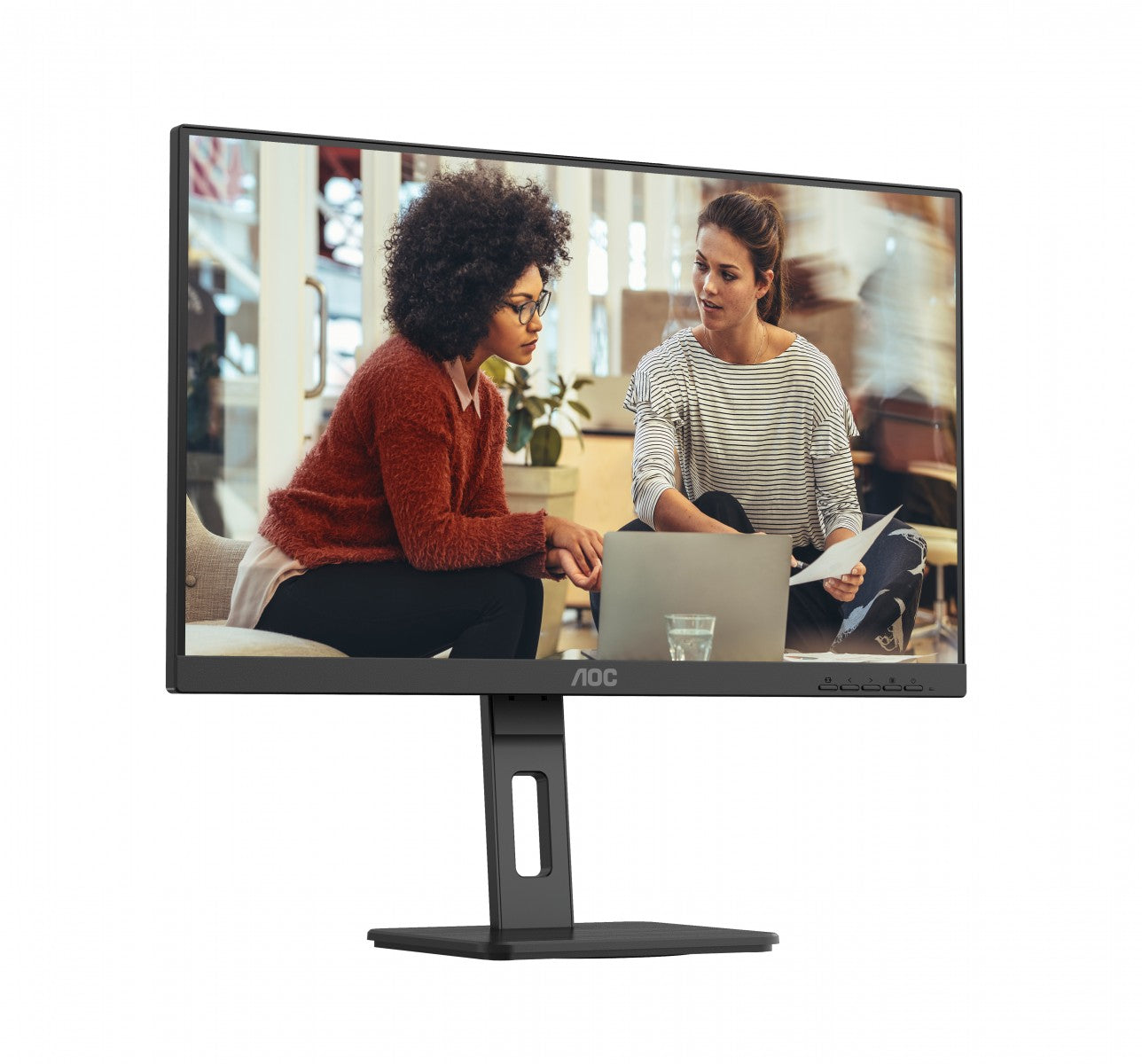 AOC U27E3UF 27p IPS 3840x2160 Monitor 4ms 16:9 2xHDMI DP USB Black