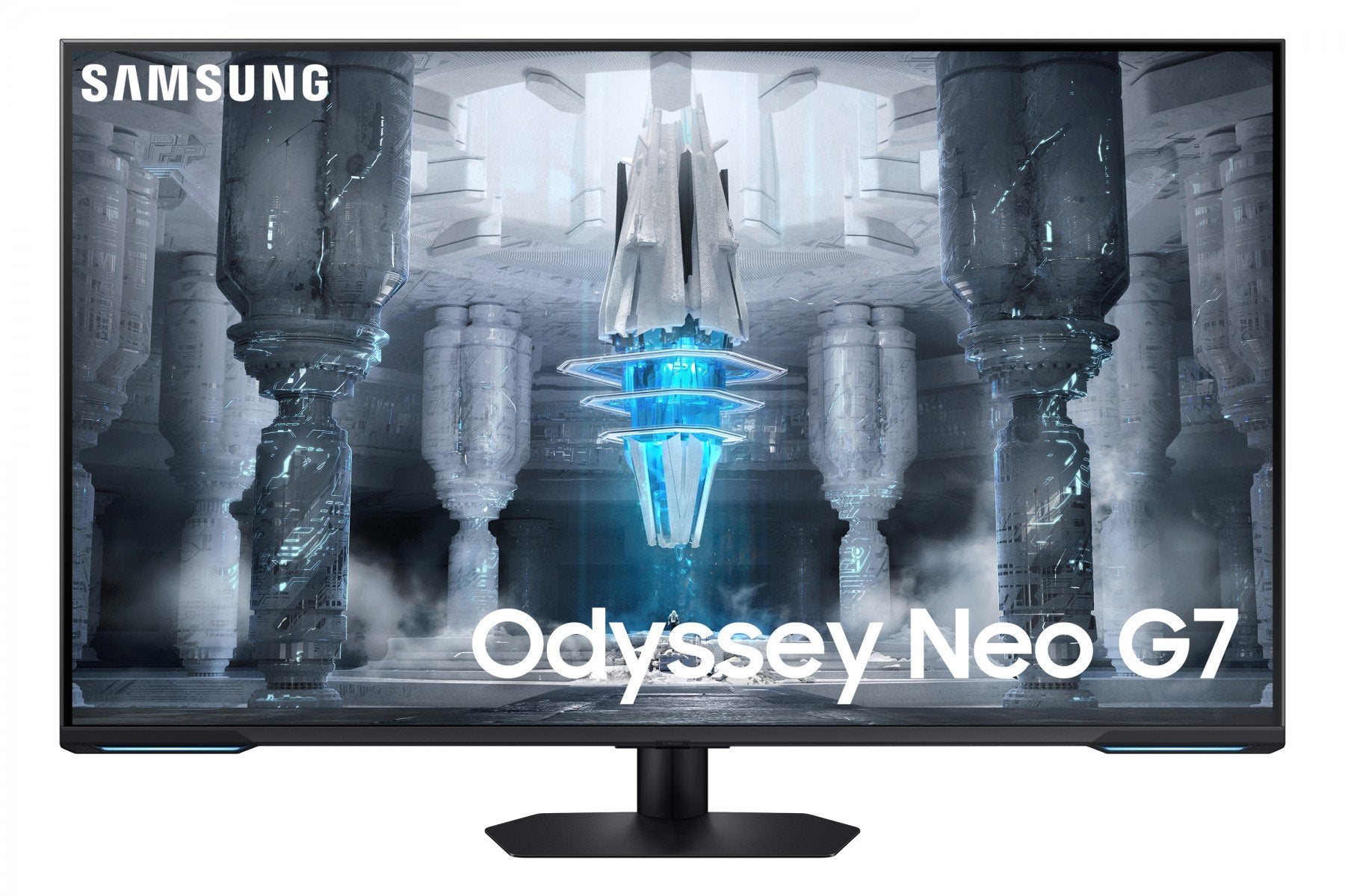 "Samsung Odyssey Neo G7 écran plat de PC 109,2 cm (43"") 3840 x 2160 pixels 4K Ultra HD LED Blanc"