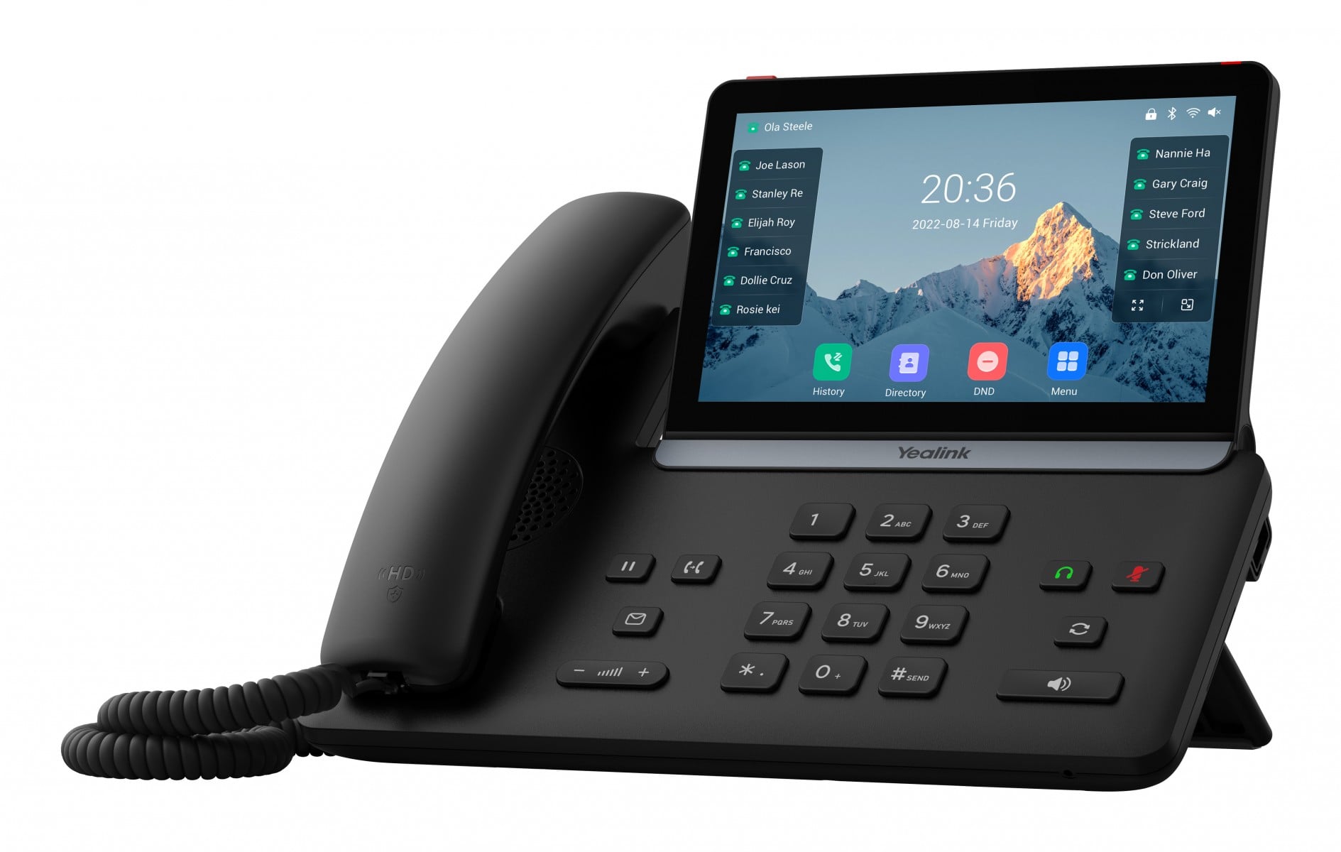 Téléphone IP SIP Yealink T87W (Wi-Fi)