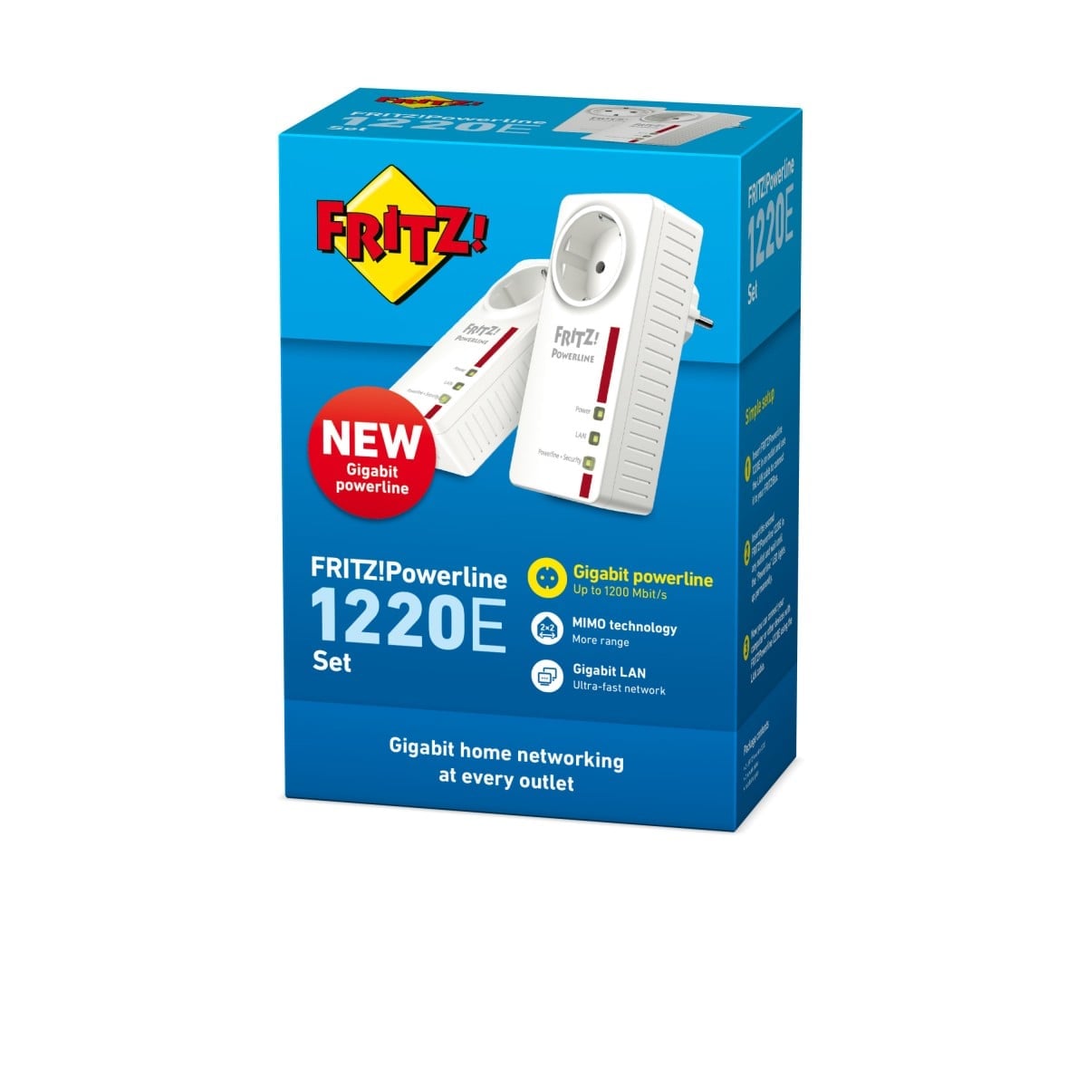 FRITZ!Powerline 1220 Set Edition International