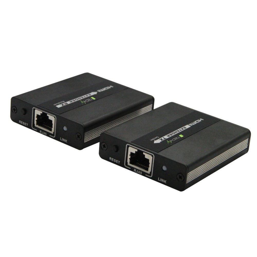 Techly IDATA EXT-E71 Extendeur HDMI 1.3 1080p60Hz jusqu'a 120m sur Cat6 avec IR