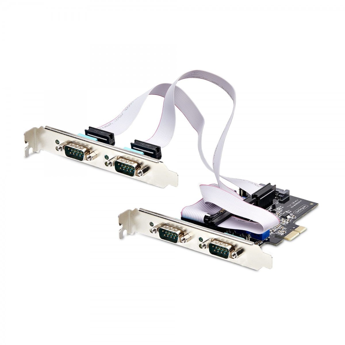 4-Port Serial PCIe Card RS232/422/485