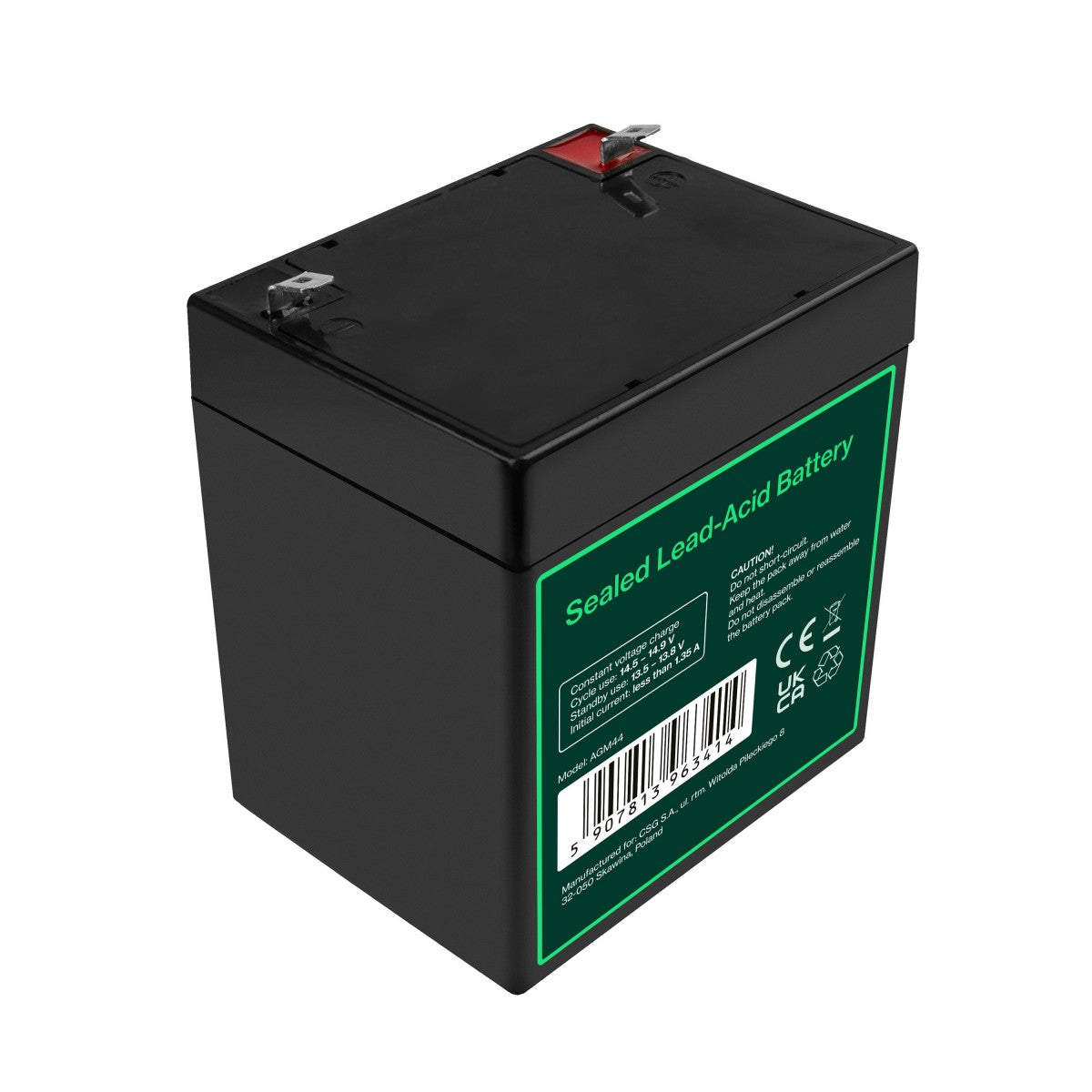 Green Cell AGM Battery 12V 4.5Ah - Battery - Mini (AAAA)
