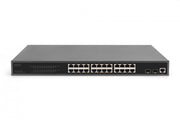 Digitus DN-95359 commutateur réseau Géré Gigabit Ethernet (10/100/1000) Connexion Ethernet, supportant l'alimentation via ce port (PoE) 1U Noir