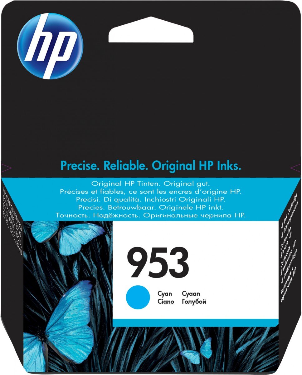 HP 953 original Ink cartridge F6U12AE BGX Cyan 700 Pages