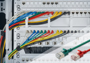 Câble patch RJ45-RJ45 slim, Cat. 6A, F/FTP, AWG 32/7, LSOH, 2 m, jaune