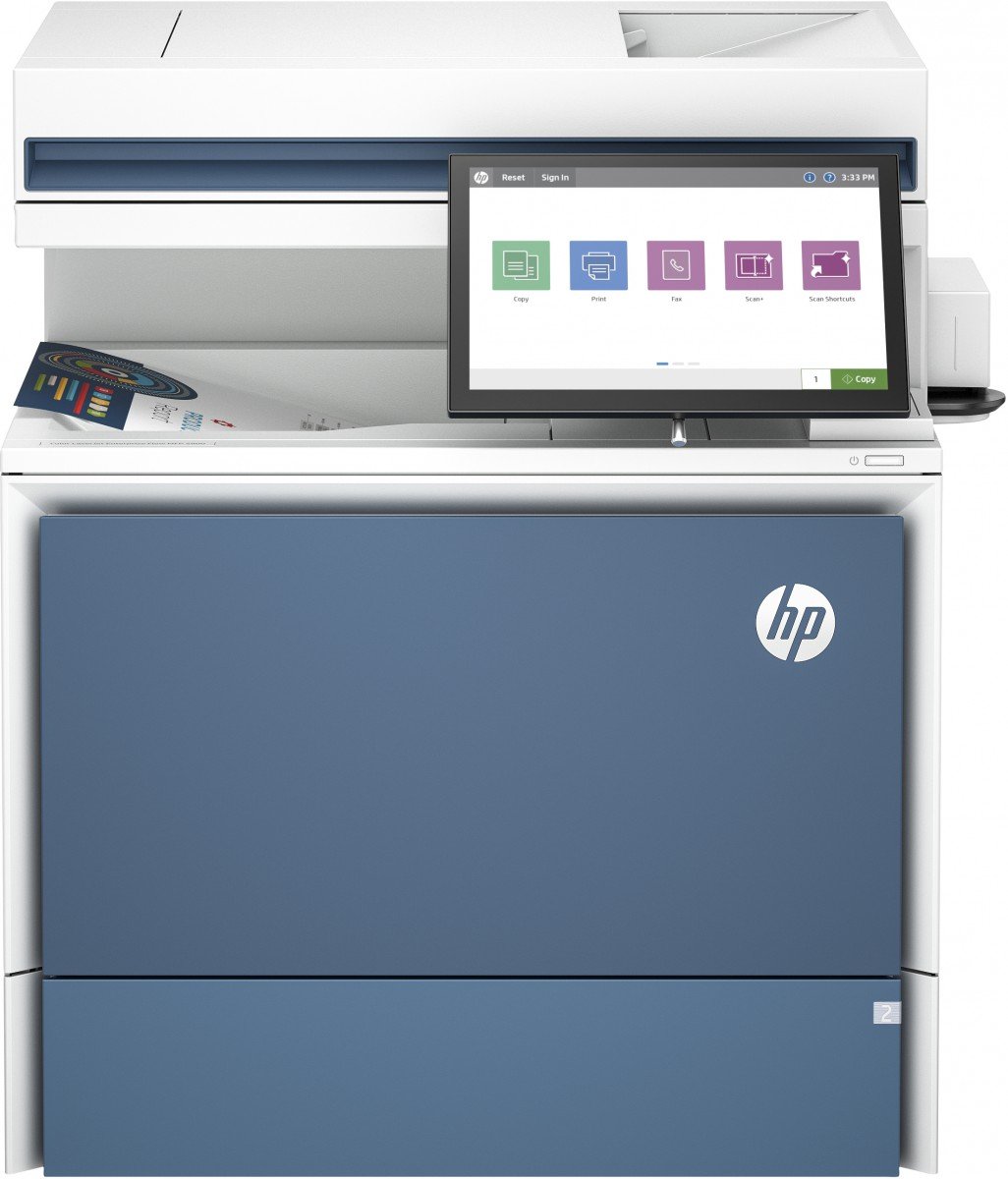 HP LaserJet Enterprise Flow MFP 5800zf MFP colour laser A4 43ppm Copy 43ppm Print 650sheets LAN imprimante laser multifonction